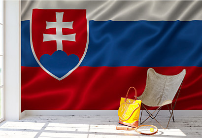 Fototapeta Zástava Slovenská republika 1011